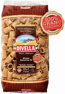 Hovedbilde Divella Mezze Fullkorn Pasta 500g.