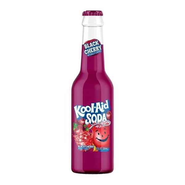 Kool Aid - Black Cherry Soda 355ml. USA
