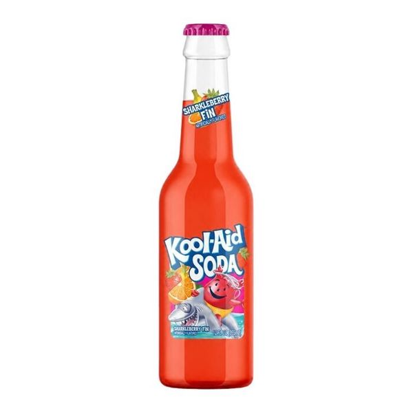 Kool Aid - Sharkleberry Soda 355ml. USA