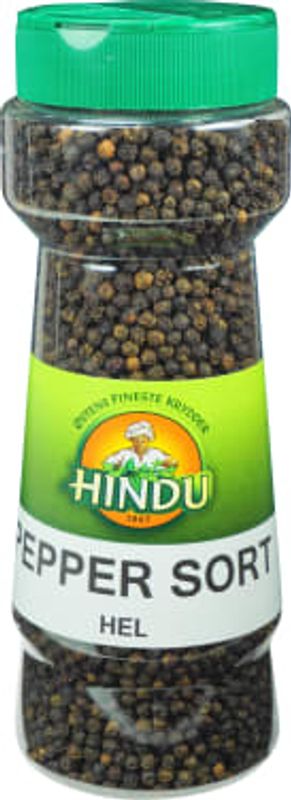 Hindu Pepper Sort Hel 330g.