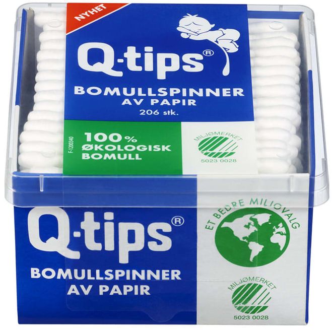 Hovedbilde Q-Tips Bomullspinner 206st.