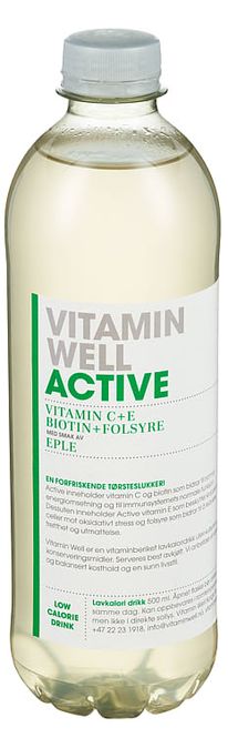 Hovedbilde Well Active Vitamin 500ml. m/Pant 2kr.