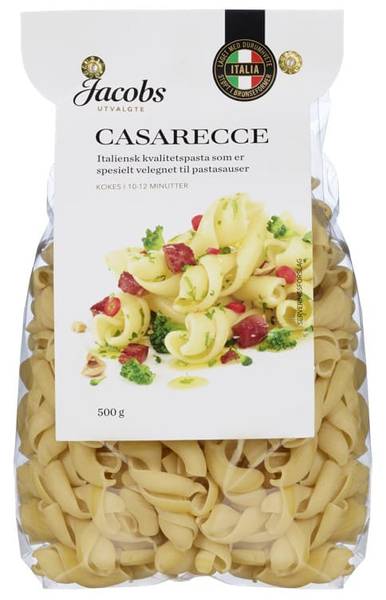Jacobs Casarecce Pasta  500g.