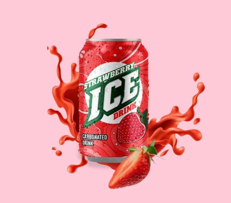 Ice Drink Strawberry Drink 330ml. EU