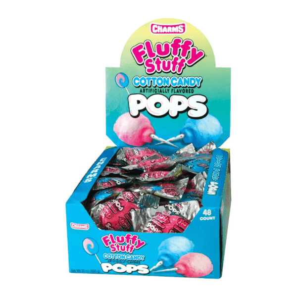 Charms POPS Fluffy Stuff Cotton Candy 17,7g.