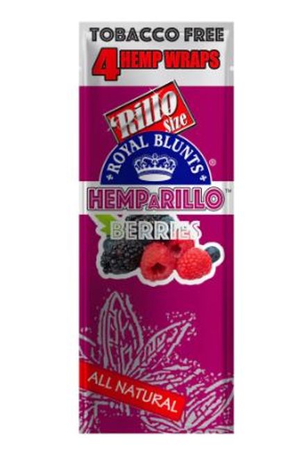 Hovedbilde Royal Blunts Hemparillo Berries 4pk.