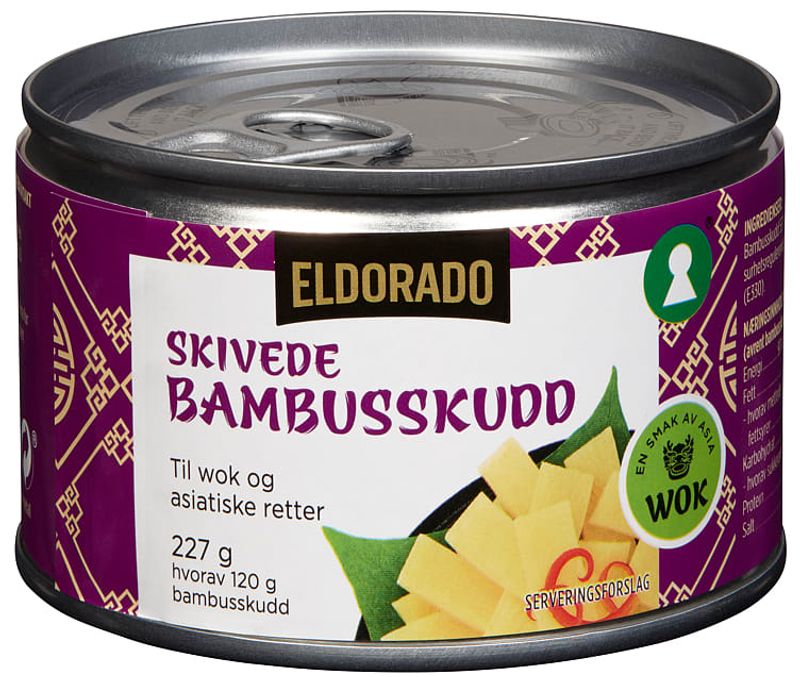 Bambusskudd Skivede Eldorado 227g.
