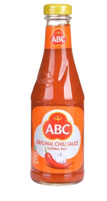 Hovedbilde ABC Chilisaus Sambal Asli  335ml.