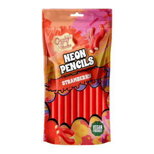 Hovedbilde Candy Paradise Neon Pencils Strawberry 130g./ ...
