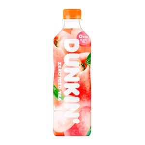 Hovedbilde DUNKIN Zero Iced Tea White Peach 500ml.