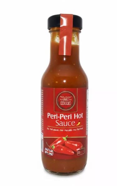 Heera Sauce Peri Peri Hot 250ml.