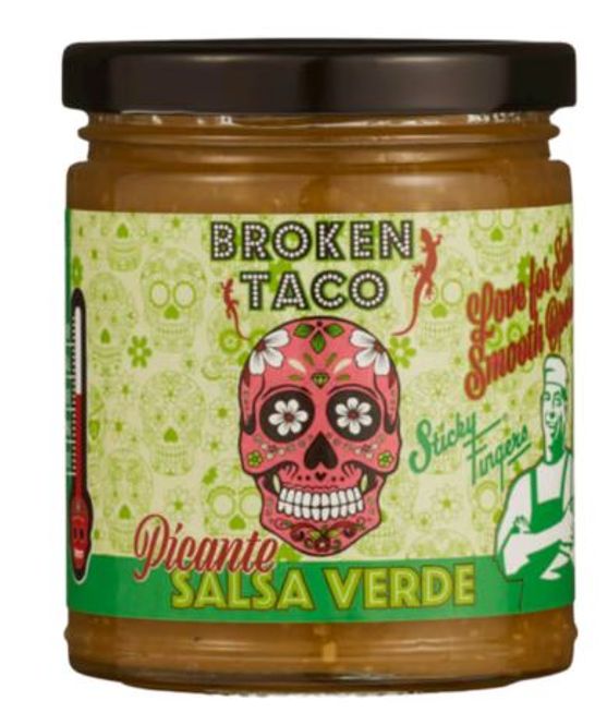 Hovedbilde Broken Taco salsa verde 270g.