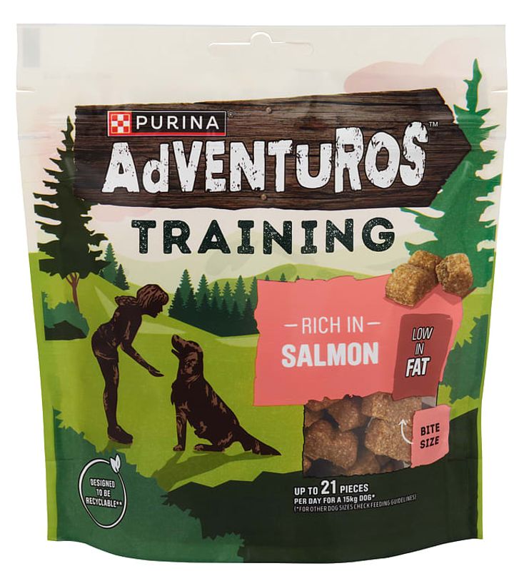 Adventuros Treats Laks 115g Purina