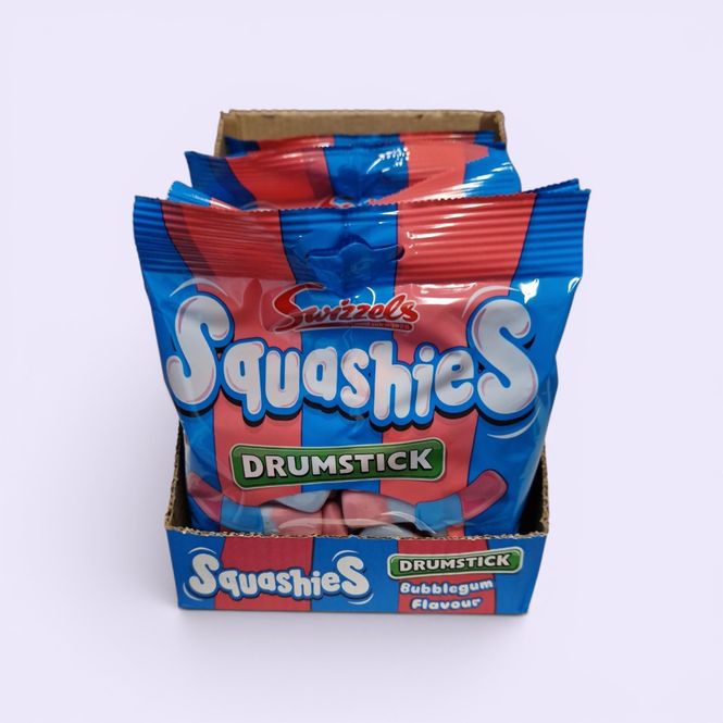 Hovedbilde Squashies Bubblegum 140g Swizzels 140g*12st./Hele ...