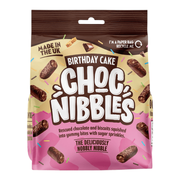 Sweet Dreams Birthday Cake Choc Nibbles 135g.