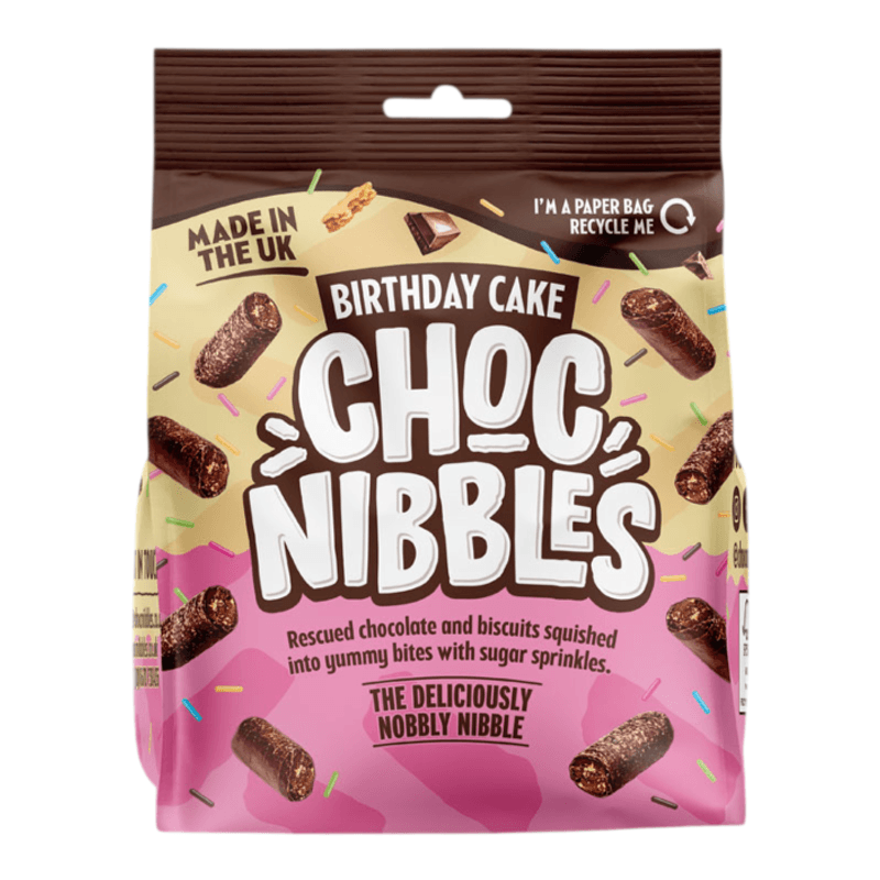 Sweet Dreams Birthday Cake Choc Nibbles 135g.