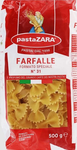 Farfalle 500g pastaZARA