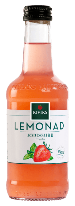 Hovedbilde LEMONAD Jordbær& Mint Økologisk Kiviks 275ml./ ...