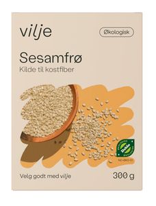 Hovedbilde Vilje Sesamfr&oslash; &Oslash;kologisk 300g.