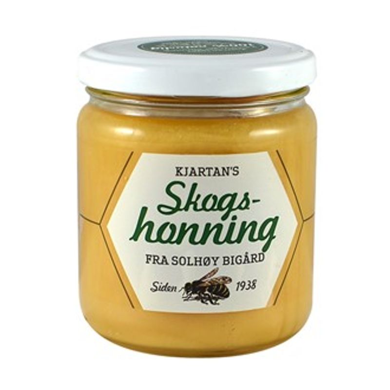 Kjartans skogshonning 350 g.