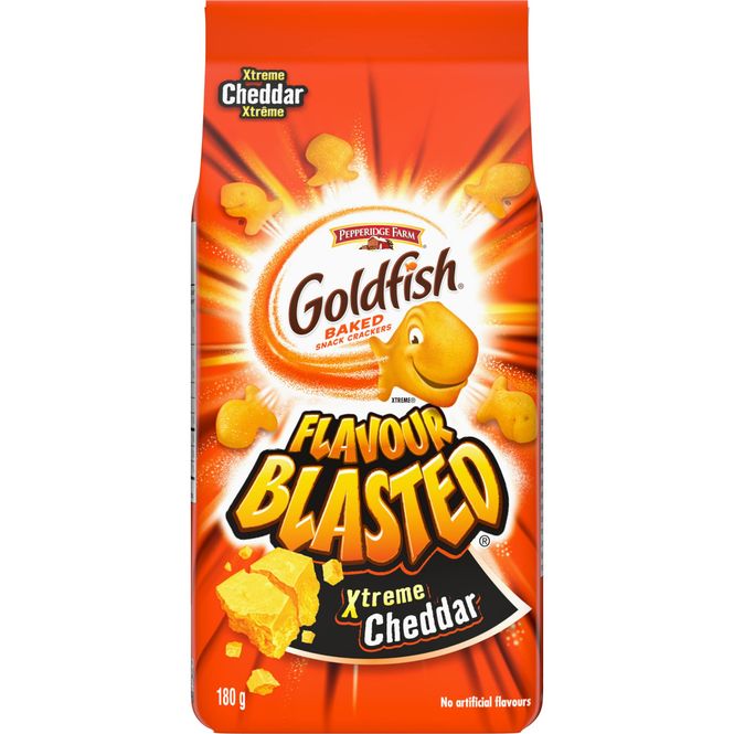 Hovedbilde Explosion De Saveurs Cheddar Xtreme Goldfish ...