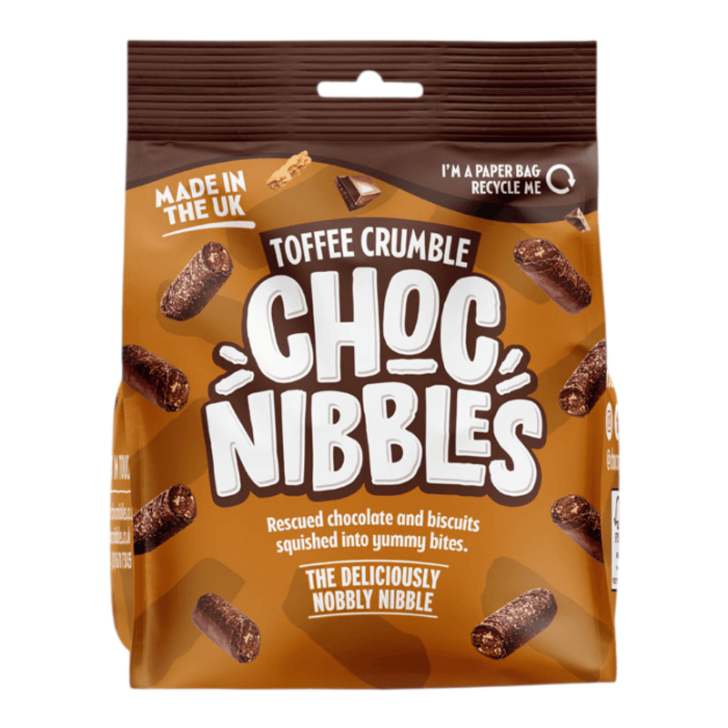 Sweet Dreams Toffee Crumble Choc Nibbles 135g.
