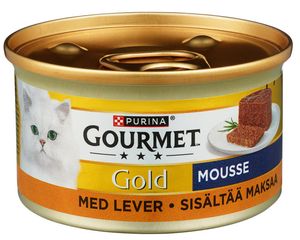 Hovedbilde Gourmet Gold Mousse m/Lever Purina 85g.