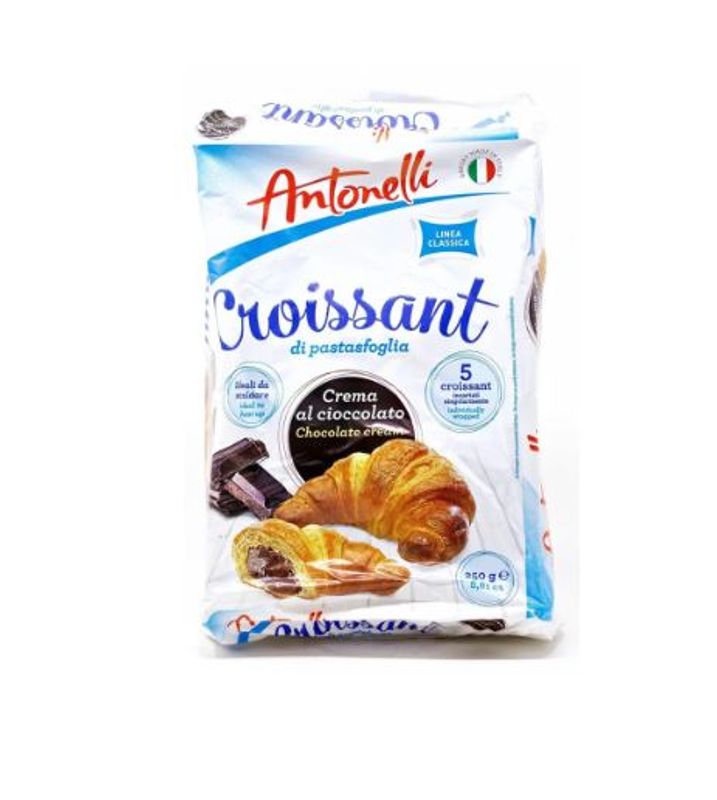 Antonelli Croissant Sjokolade 250g.