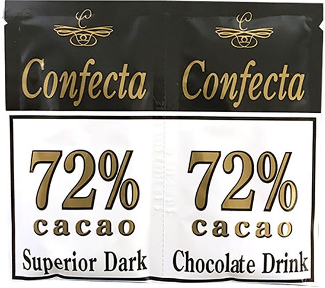 Hovedbilde 72% Cacao SJOKOLADEDRIKK Confecta 23g.