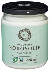Hovedbilde Helios Kokosolje &Oslash;kologisk 250g.