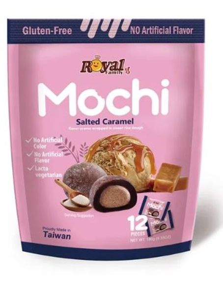 Royal Family Mochi Salted Caramel 180g.