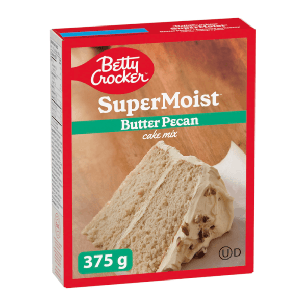 Betty Crocker Super Moist Butter Pecan Cake Mix 375g. Canada