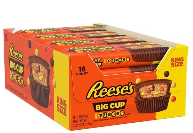 Reese's Big Cup With Reese's Pieces 79g.