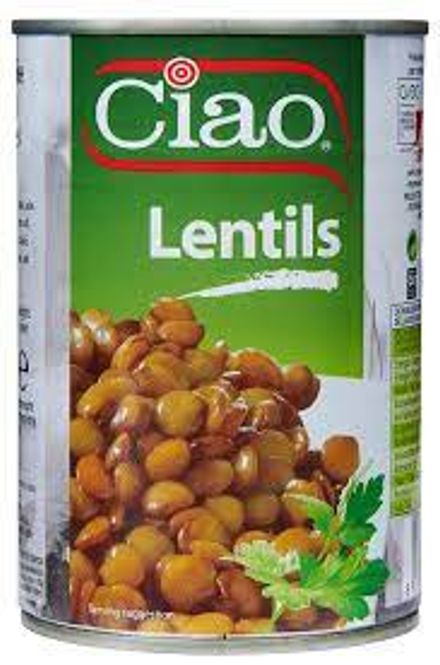 Hovedbilde  Linser Ciao 400 g.