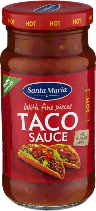Santa Maria Taco Saus Hot  230g.