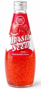 Hovedbilde Heera Basil Seed Garanteple Drink 290ml.