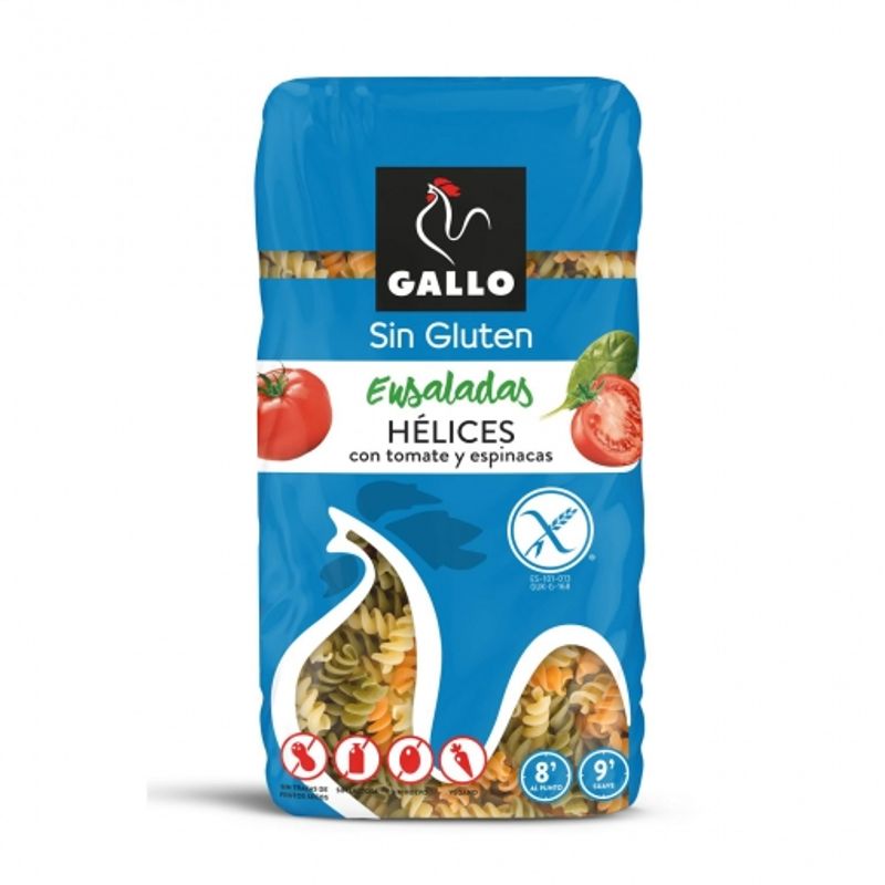 Gallo Fusilli Trefarget Glutenfri 450g.