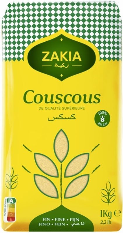 Couscous Fine Zakia 1kg.