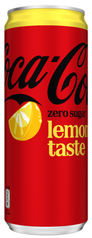Coca-Cola Zero Lemon 330ml. Sverige
