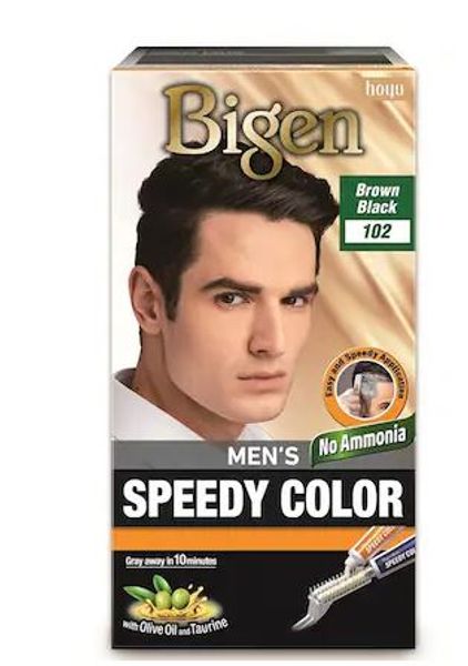 Bigen Men´s Speedy Hair Color (Brown Black) # 102 