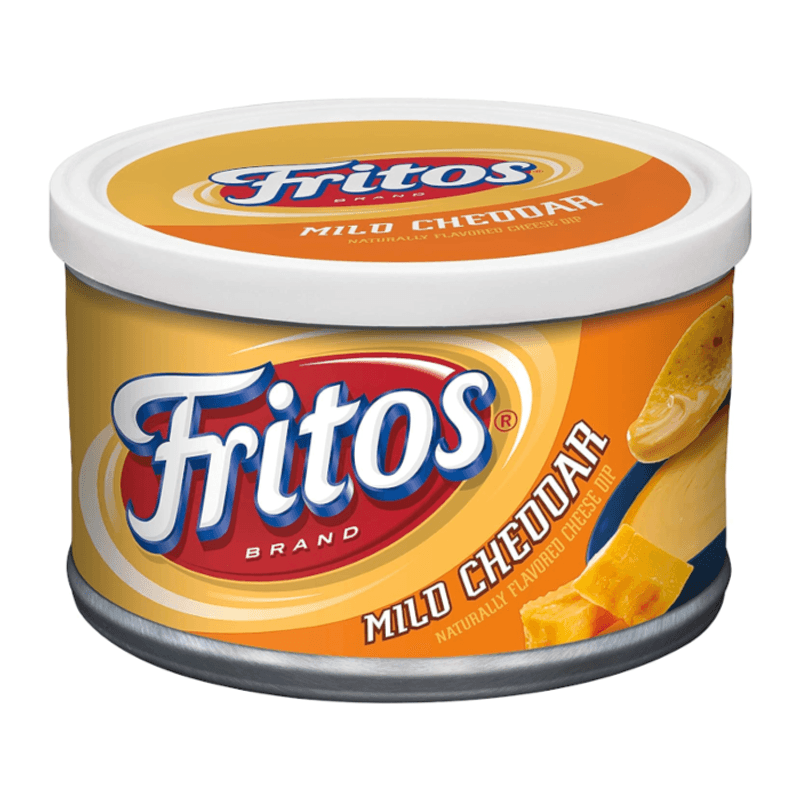 Fritos Mild Cheddar Dip 9oz (255.1g).USA/Dato