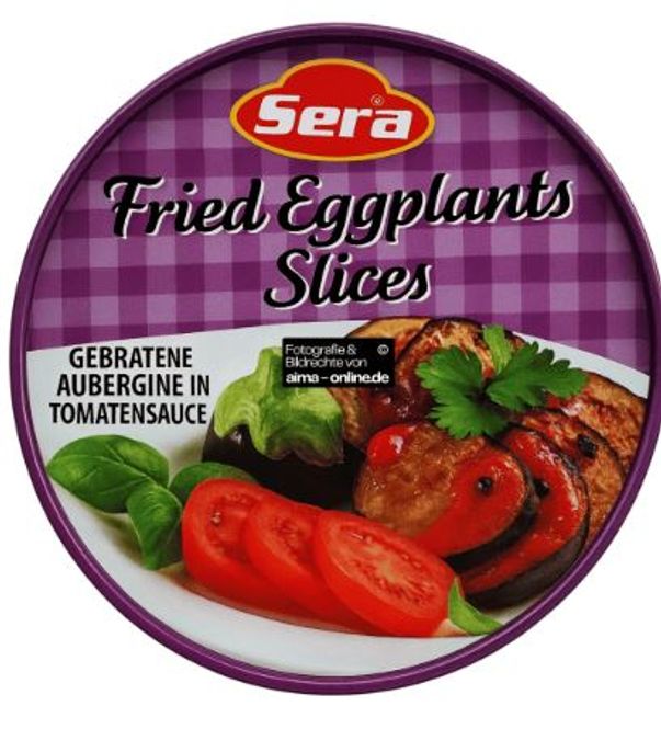 Hovedbilde Sera Stekt Aubergine m/Grønnsaker 300g.
