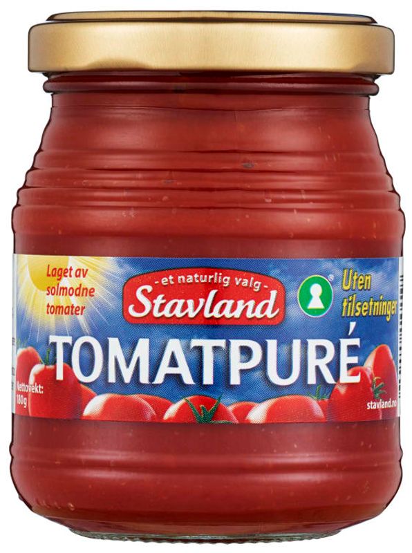 Tomatpure Stavland 180g.