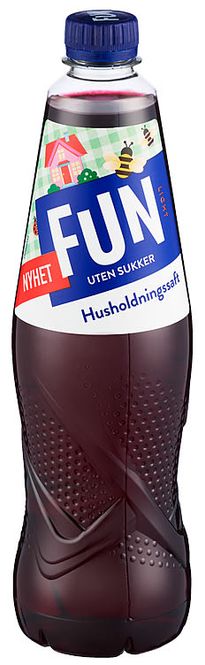 Hovedbilde Husholdingssaft Fun Light 0,8L m/ Pant 3kr.