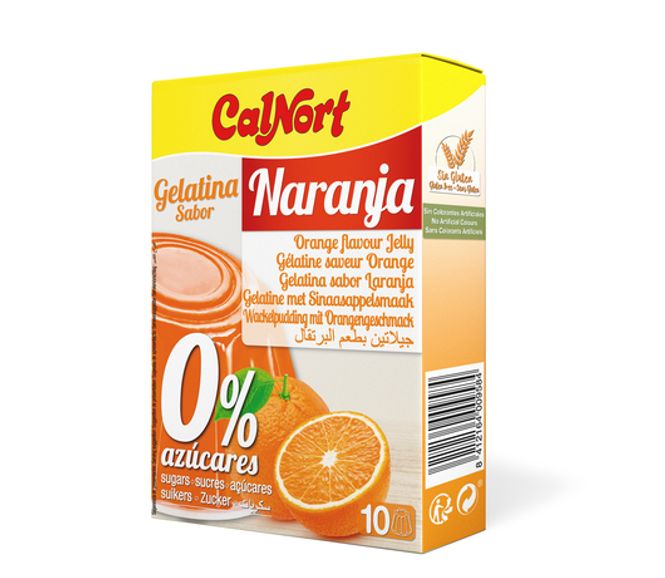 Hovedbilde Carlnort Gelatin m/Appelsin u/Sukker Jelly/ Halal ...