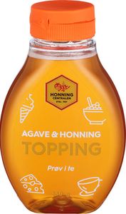Hovedbilde Agave& Honning Topping 330g Honningcentral 330g.