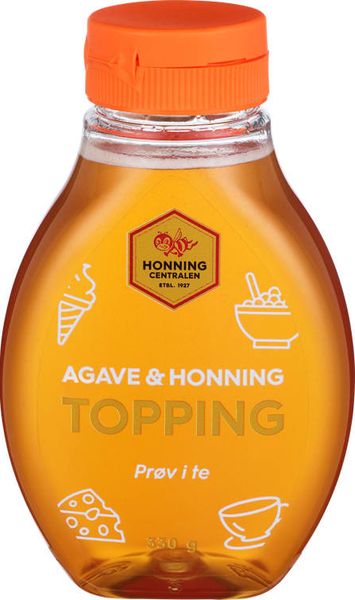 Agave& Honning Topping 330g Honningcentral 330g.
