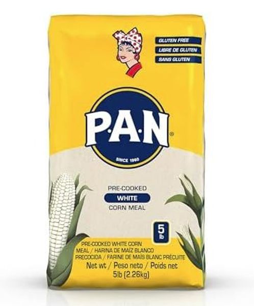 Pan White Mais Flour 1kg.
