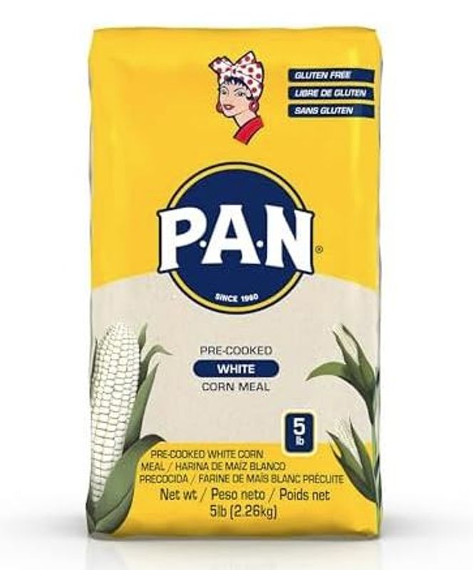 Pan White Mais Flour 1kg.