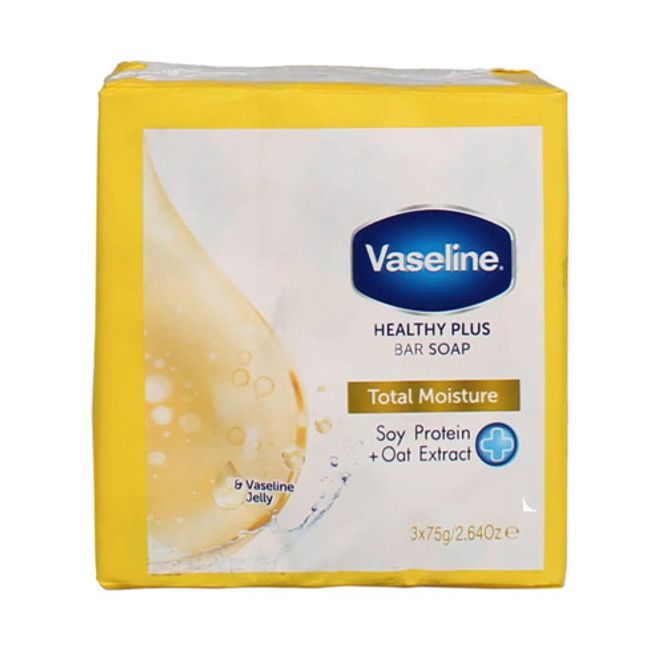 Hovedbilde Vaseline Total Moisture Såpe Bar Vaseline 3pk.